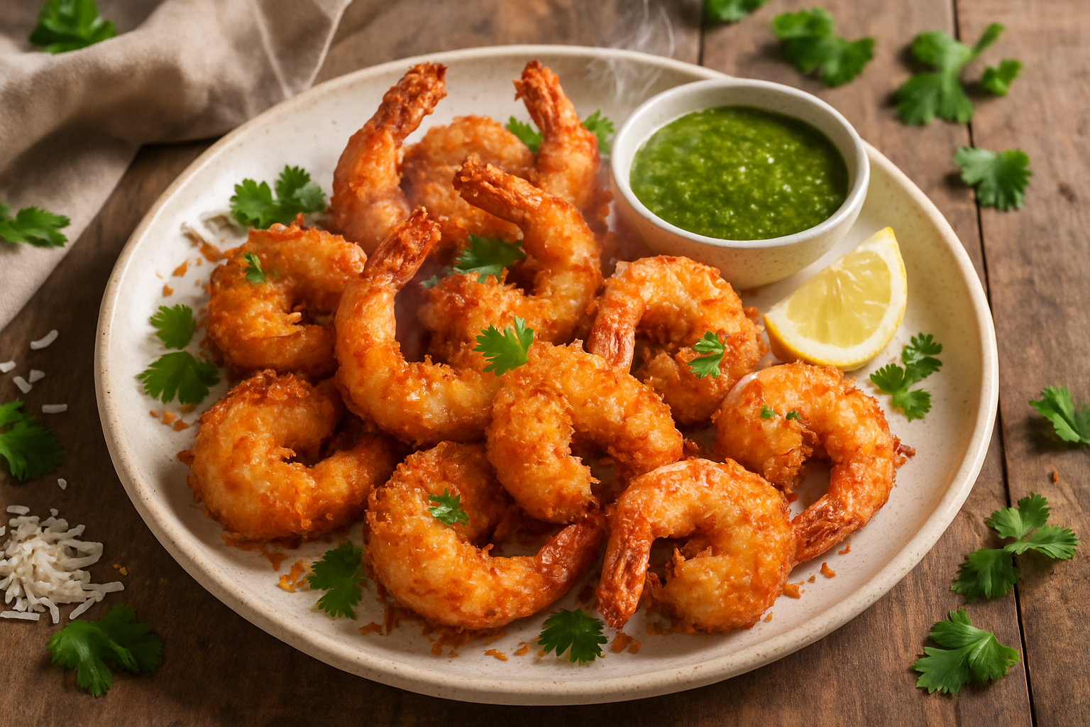 Air Fryer Coconut Shrimp