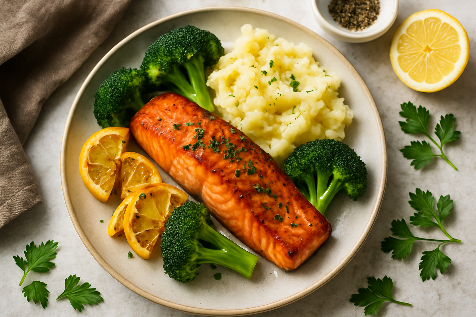 Air Fryer Salmon