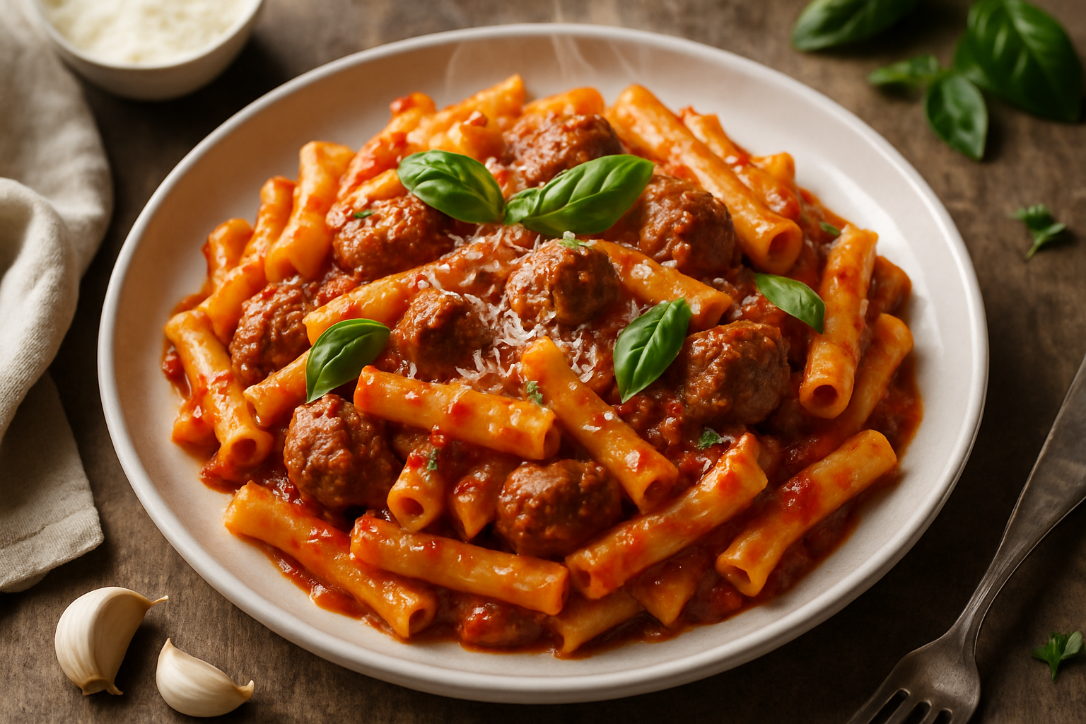 Baked Ziti With Italian Sausage