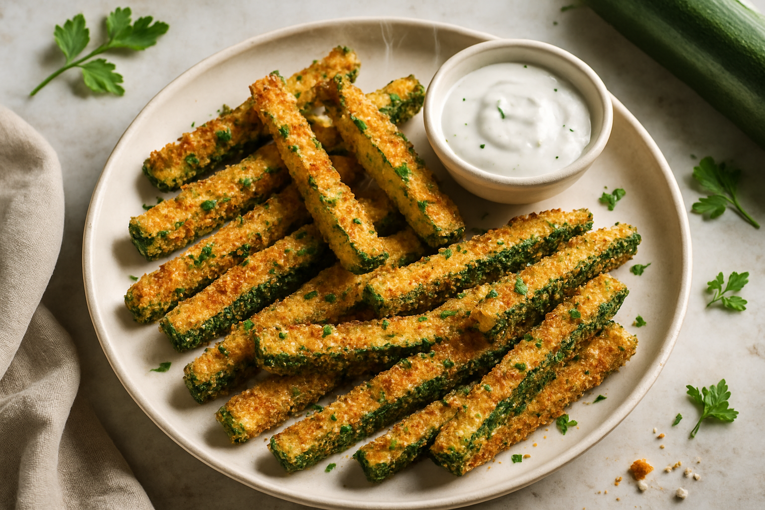 Baked Zucchini Fries