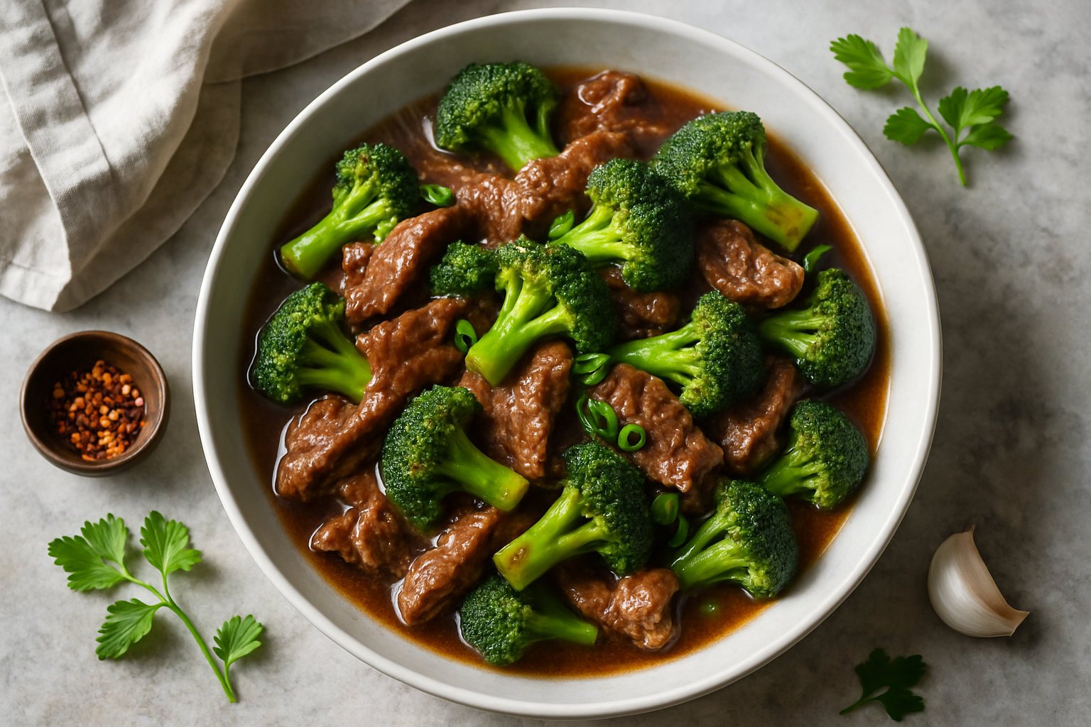 Beef And Broccoli Stir Fry