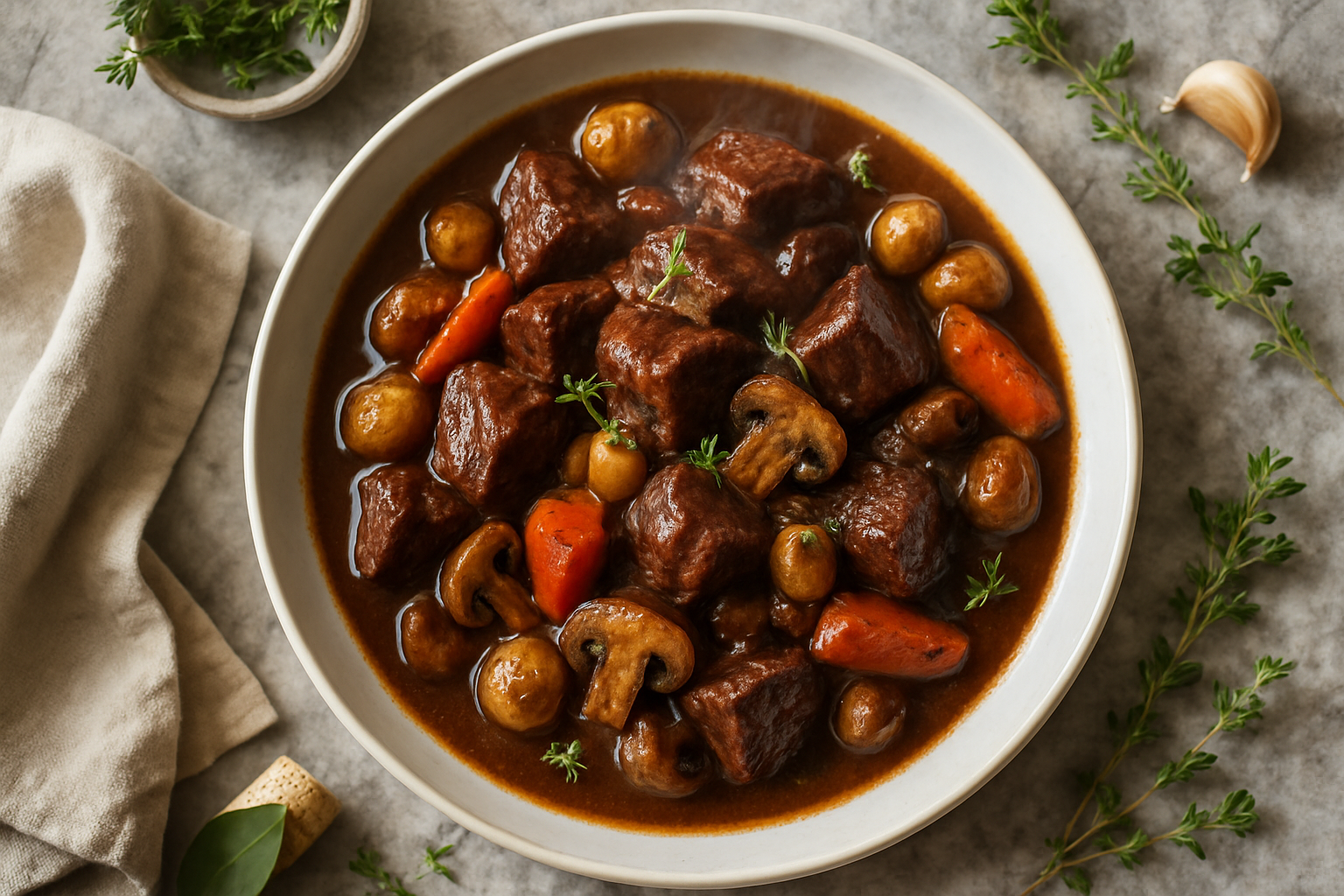 Beef Bourguignon