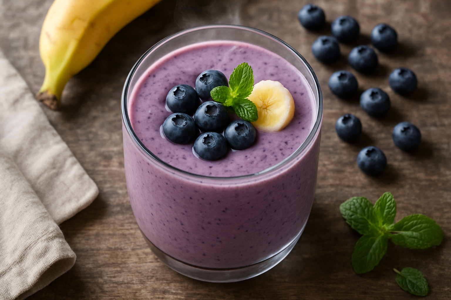Blueberry Banana Smoothie