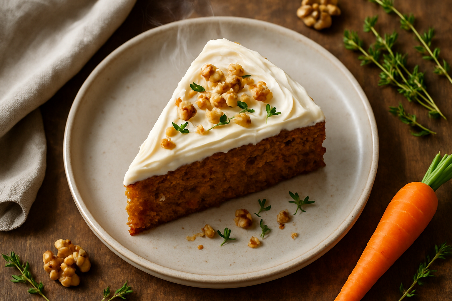 Carrot Cake With Cream Cheese Frosting