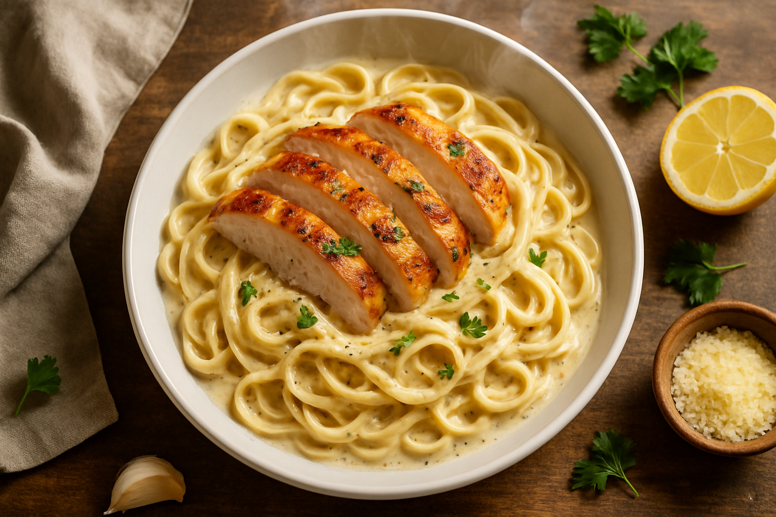 Chicken Alfredo