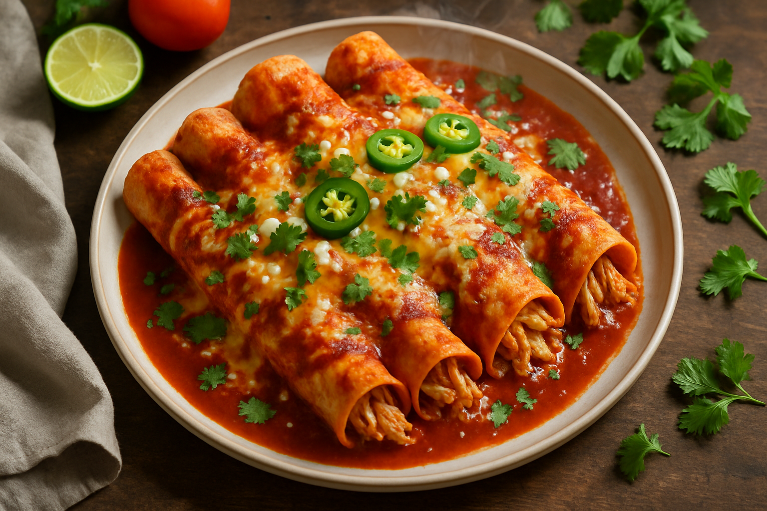 Chicken Enchiladas