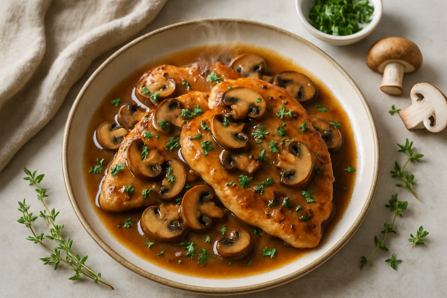Chicken Marsala