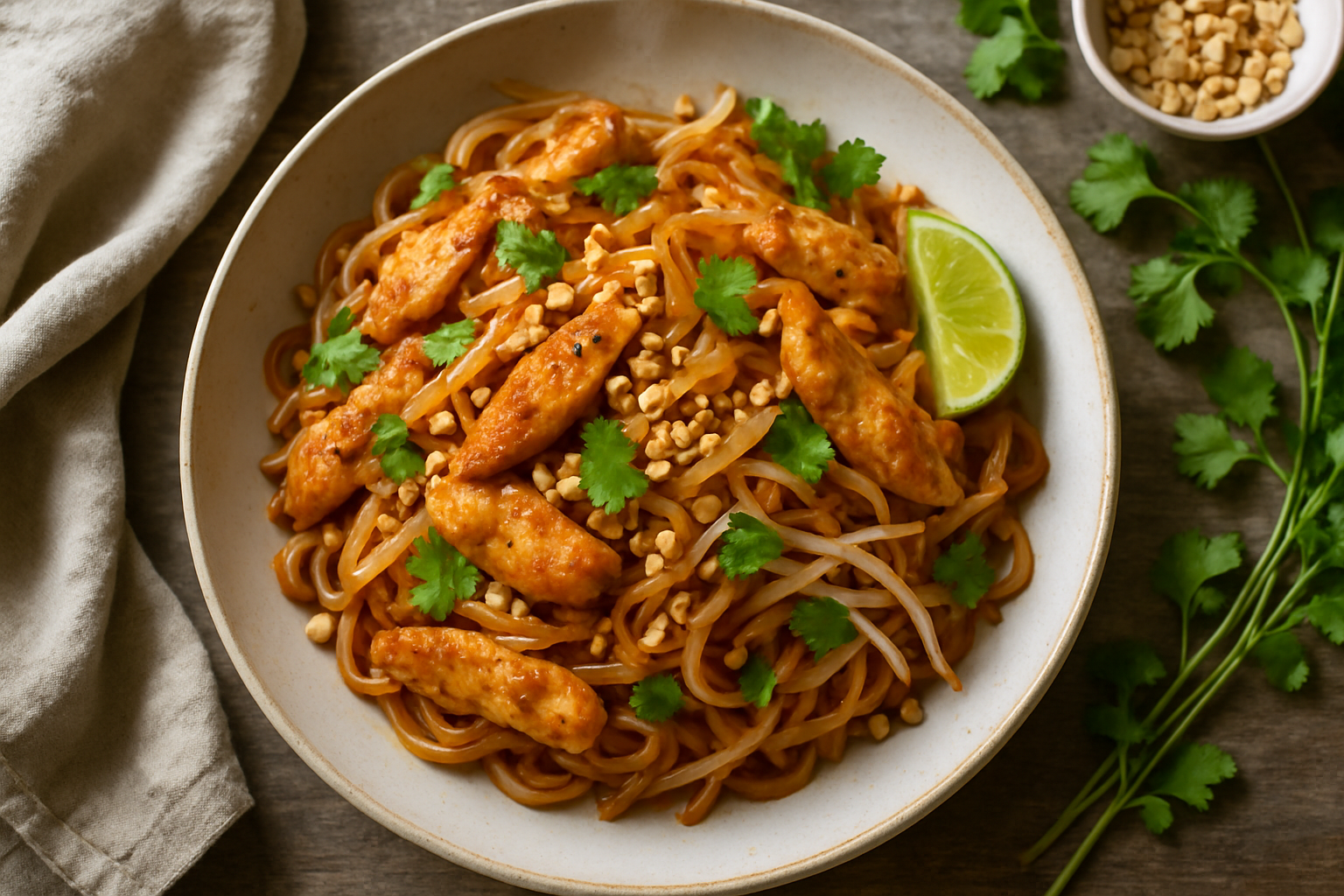 Chicken Pad Thai