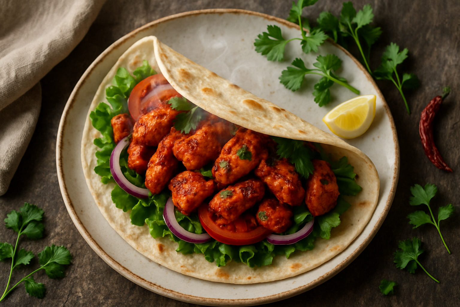 Chicken Tikka Wrap
