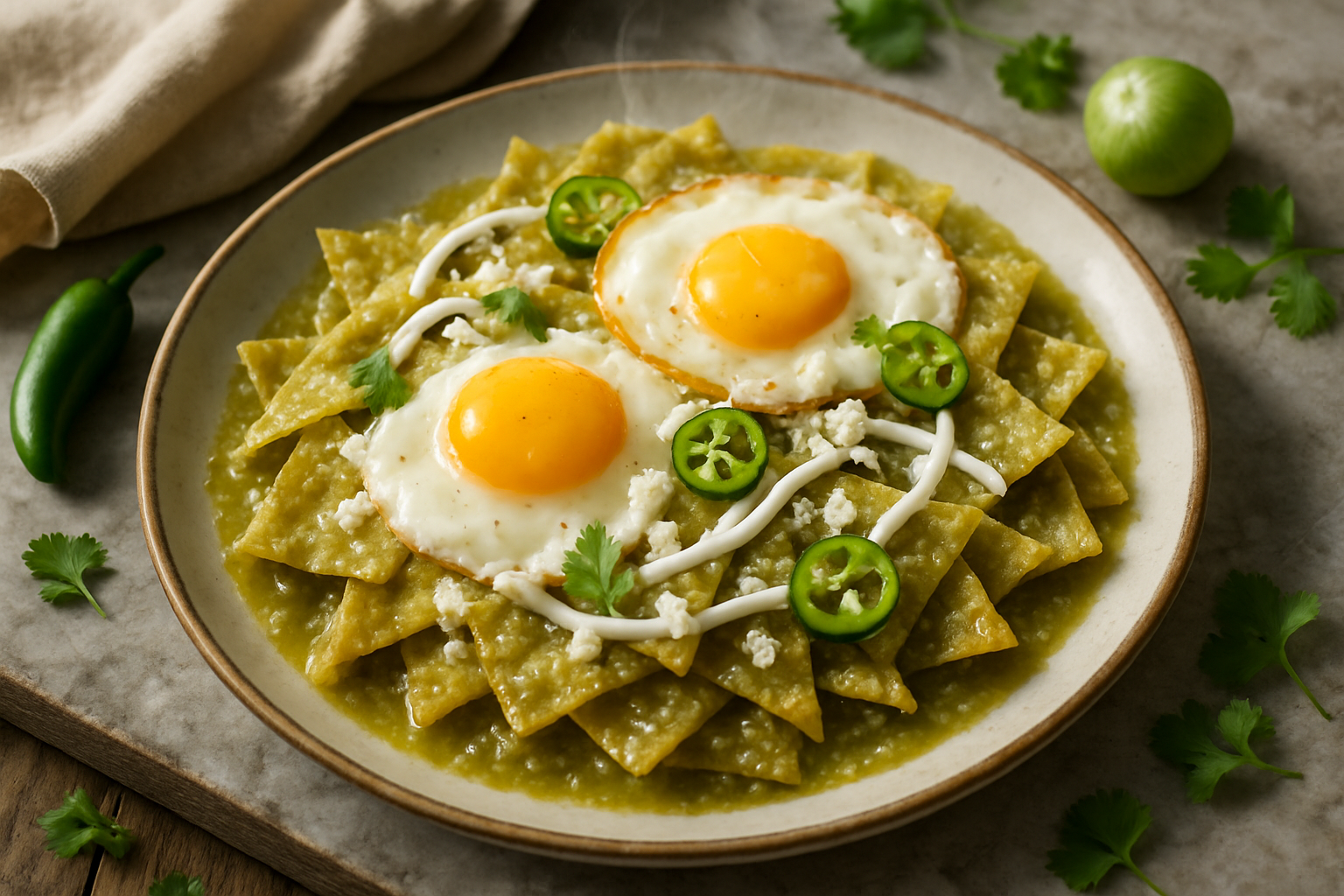 Chilaquiles Verdes