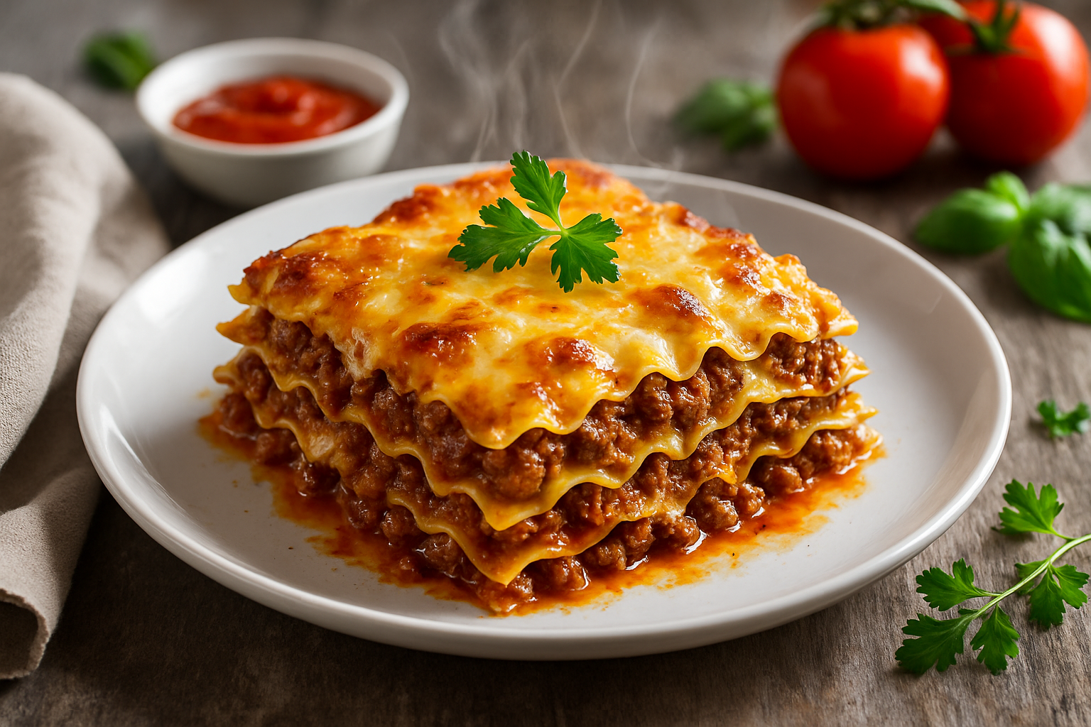 Classic Beef Lasagna