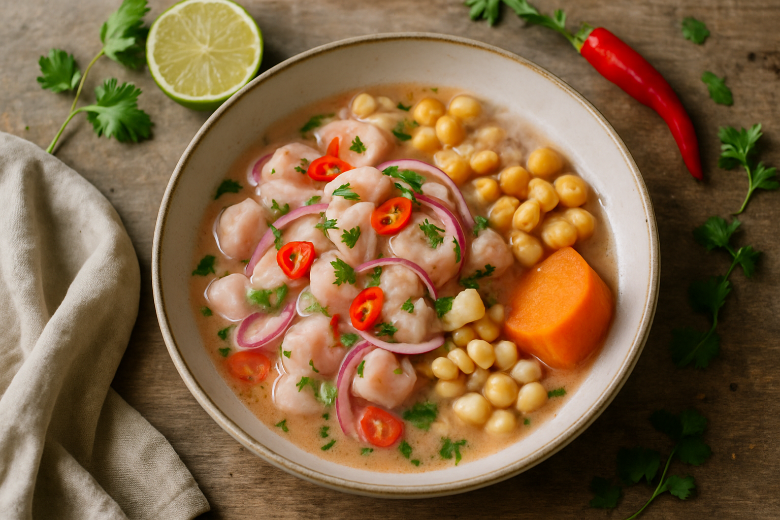 Classic Peruvian Ceviche