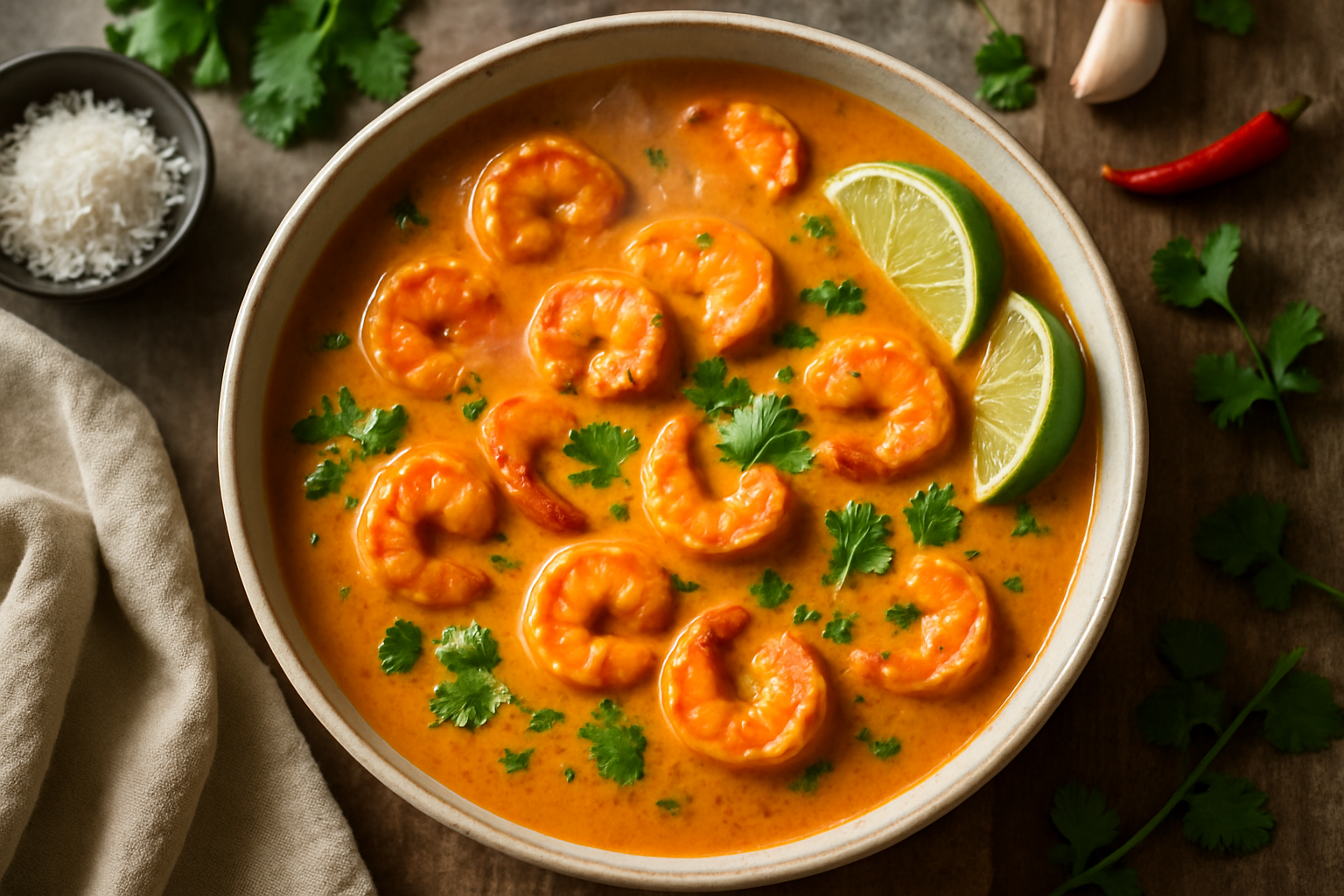 Coconut Shrimp Curry