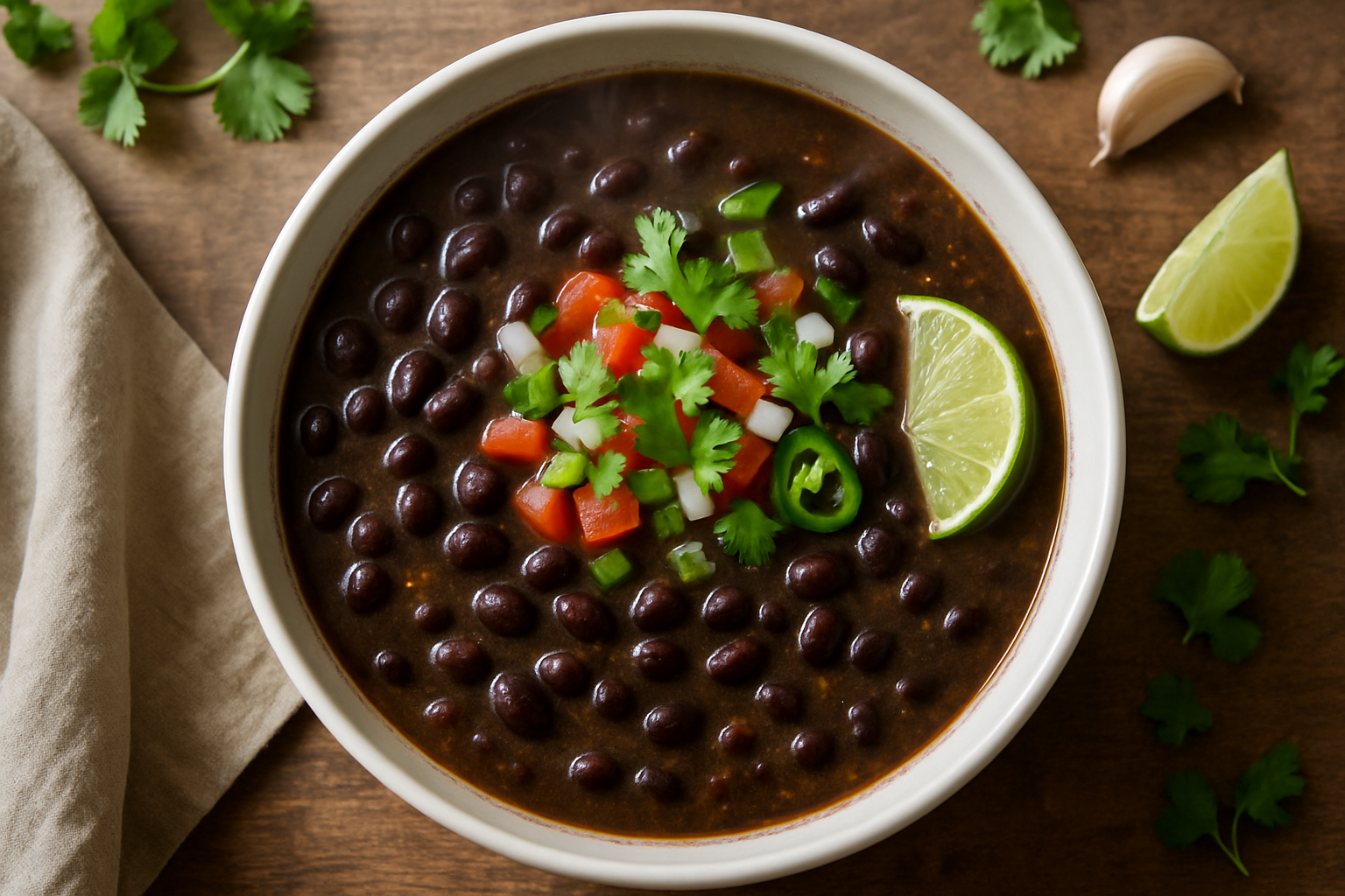 Cuban Black Bean Soup