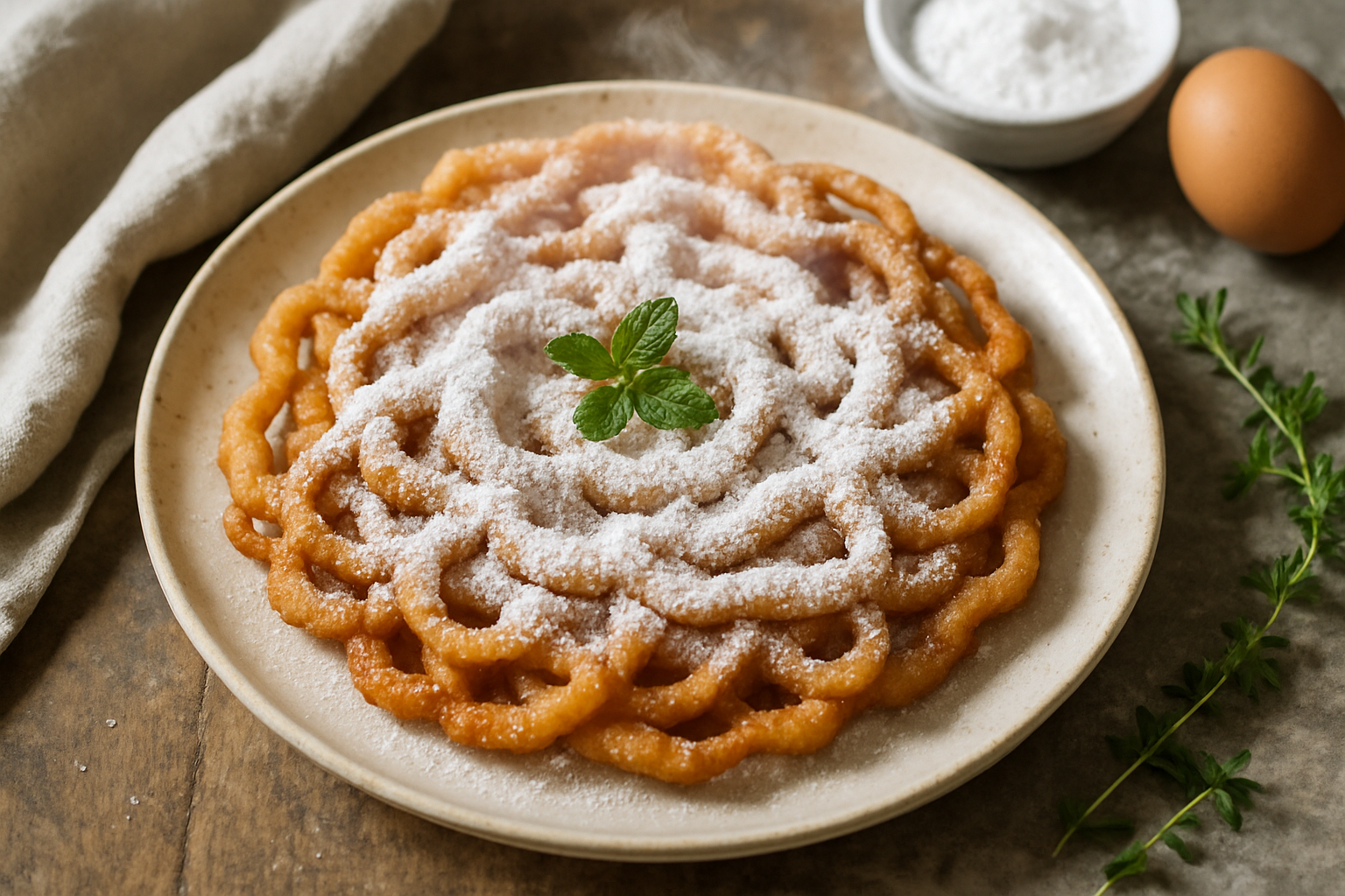 Funnel Cake Recipe
