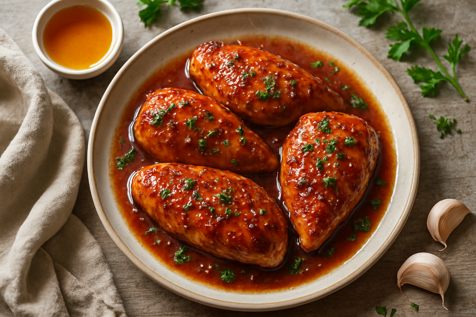 Honey Garlic Chicken