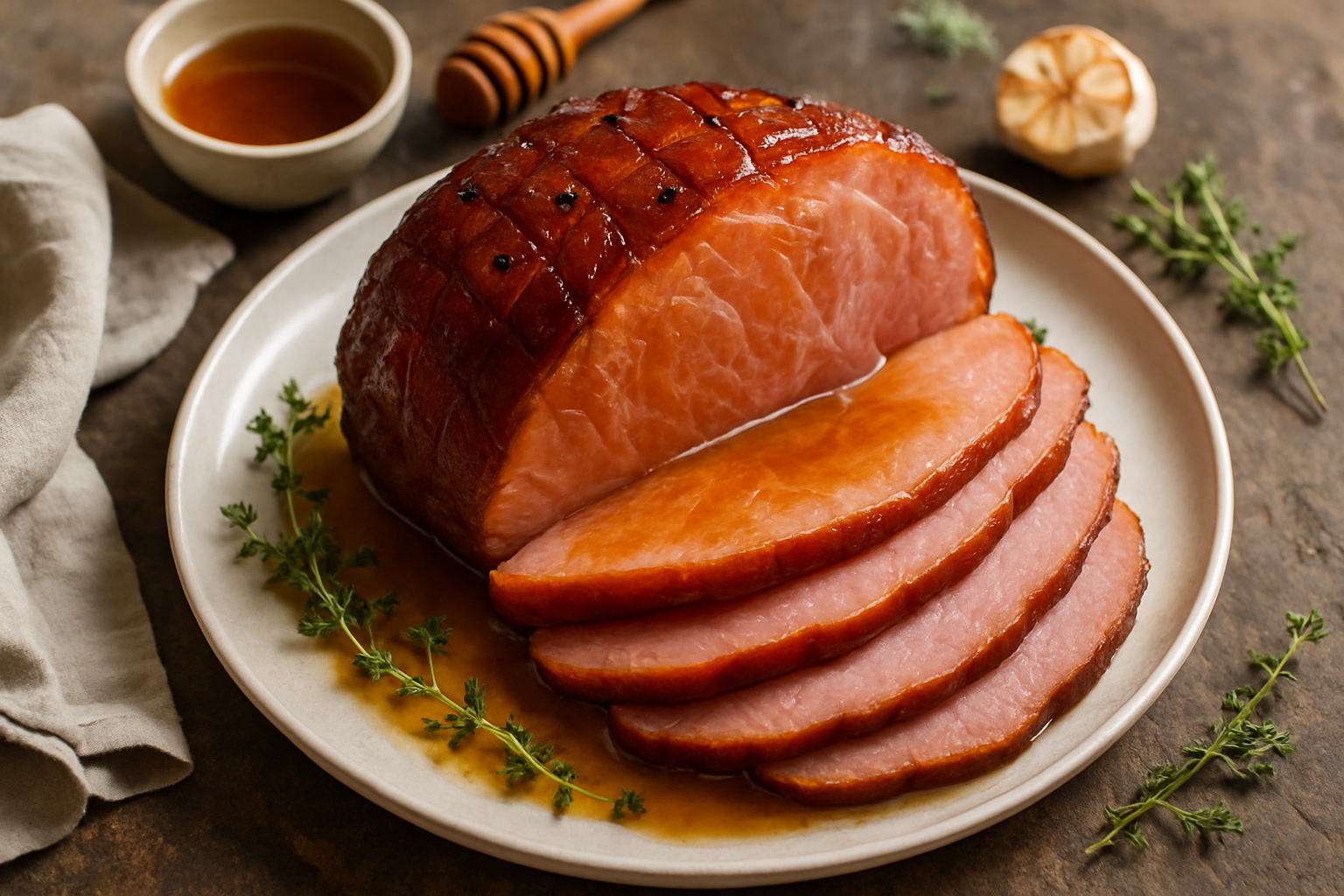 Honey Glazed Ham