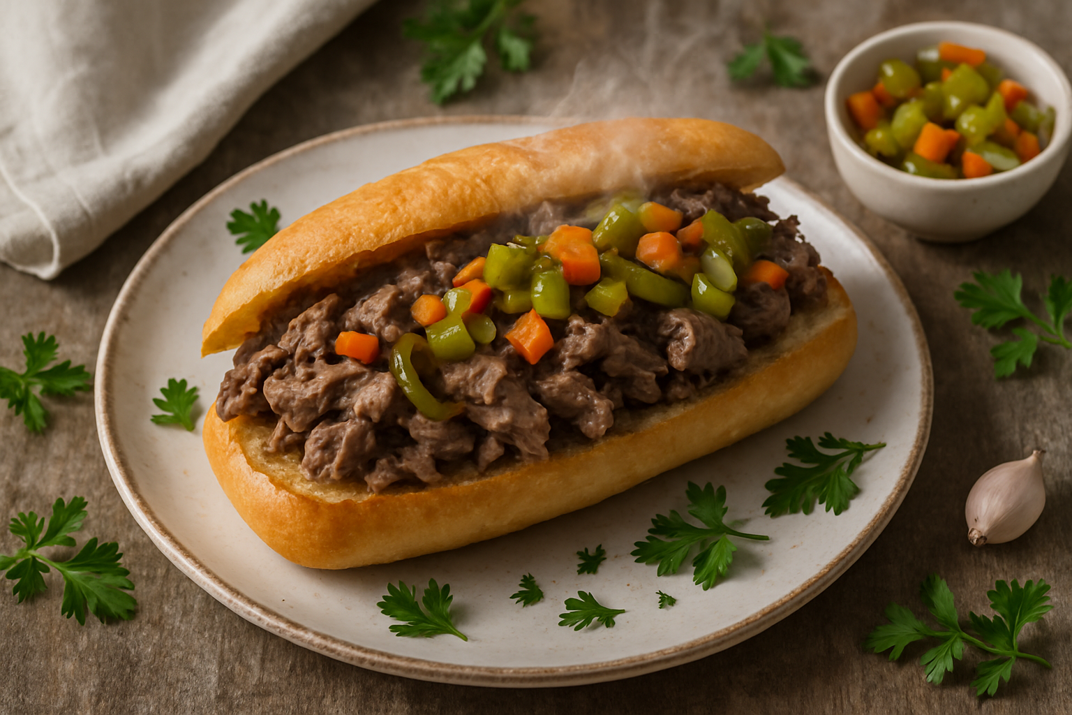 Italian Beef Sandwich