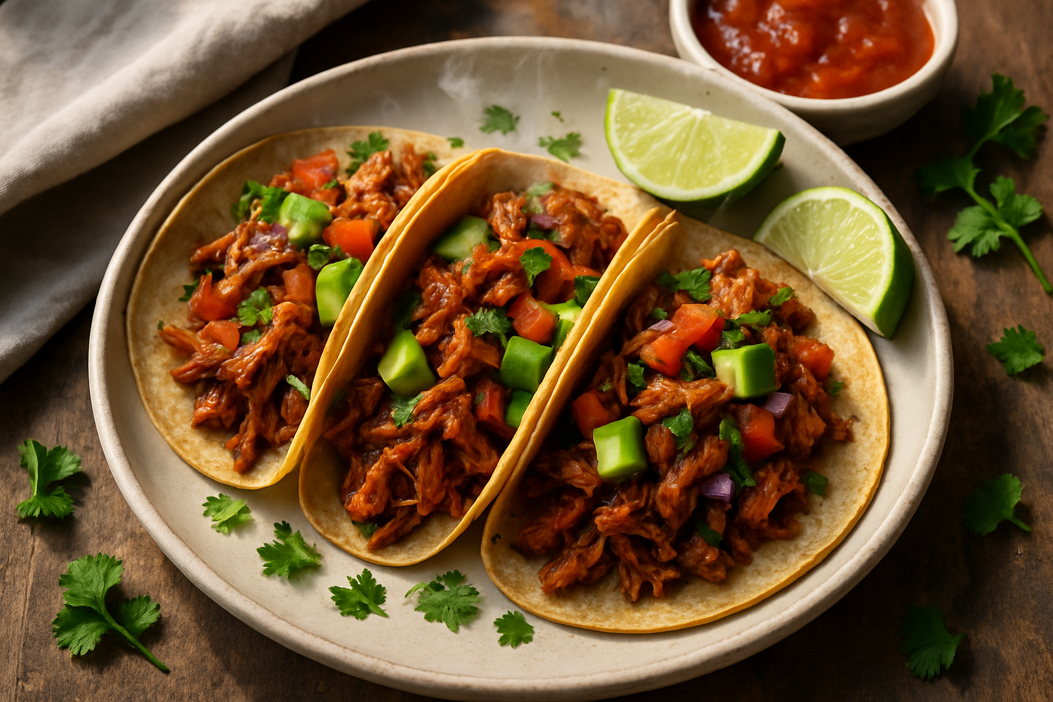 Jackfruit Carnitas Tacos