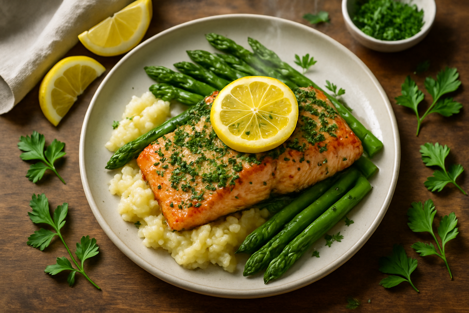 Lemon Herb Salmon