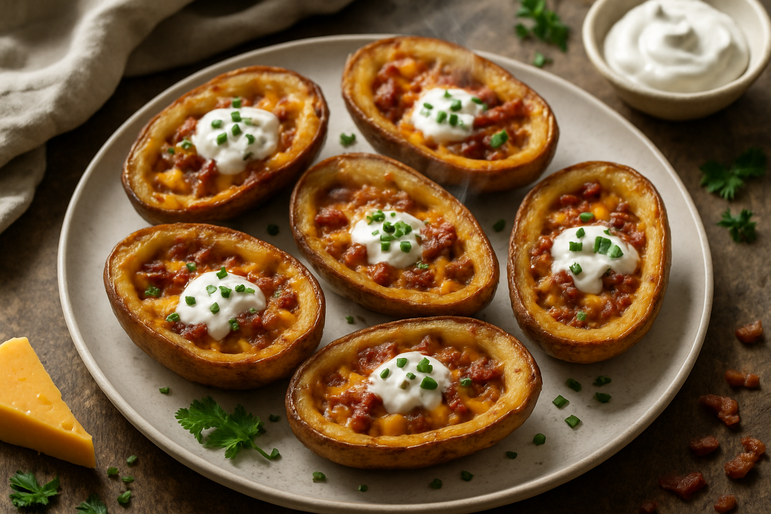 Loaded Potato Skins