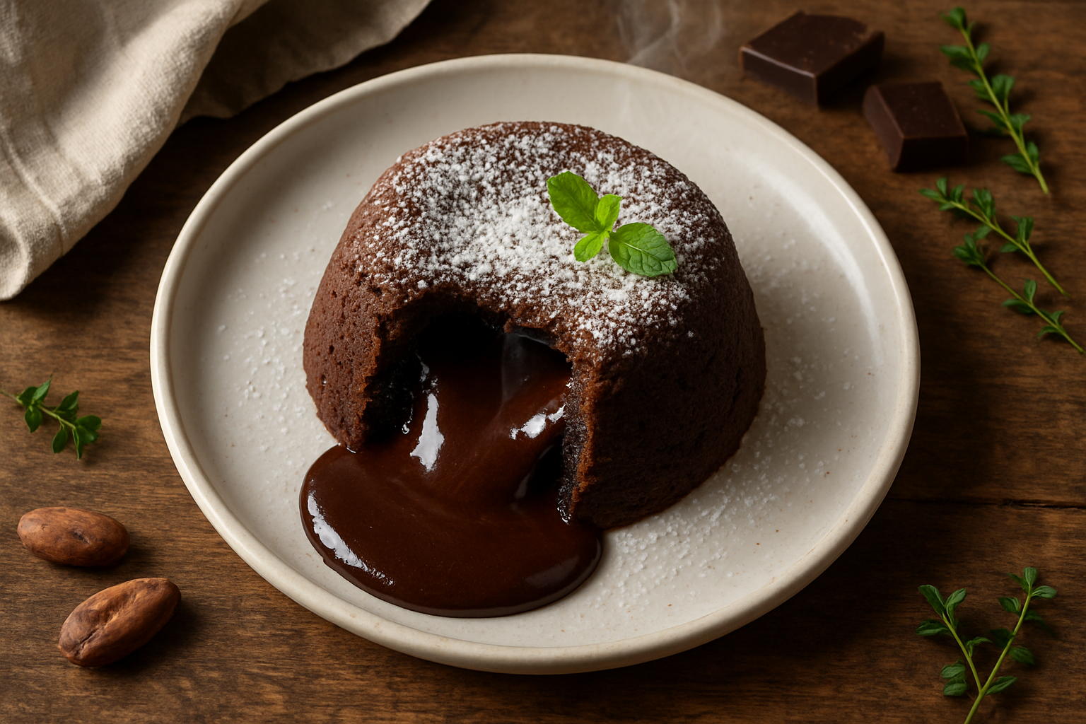 Molten Chocolate Lava Cake