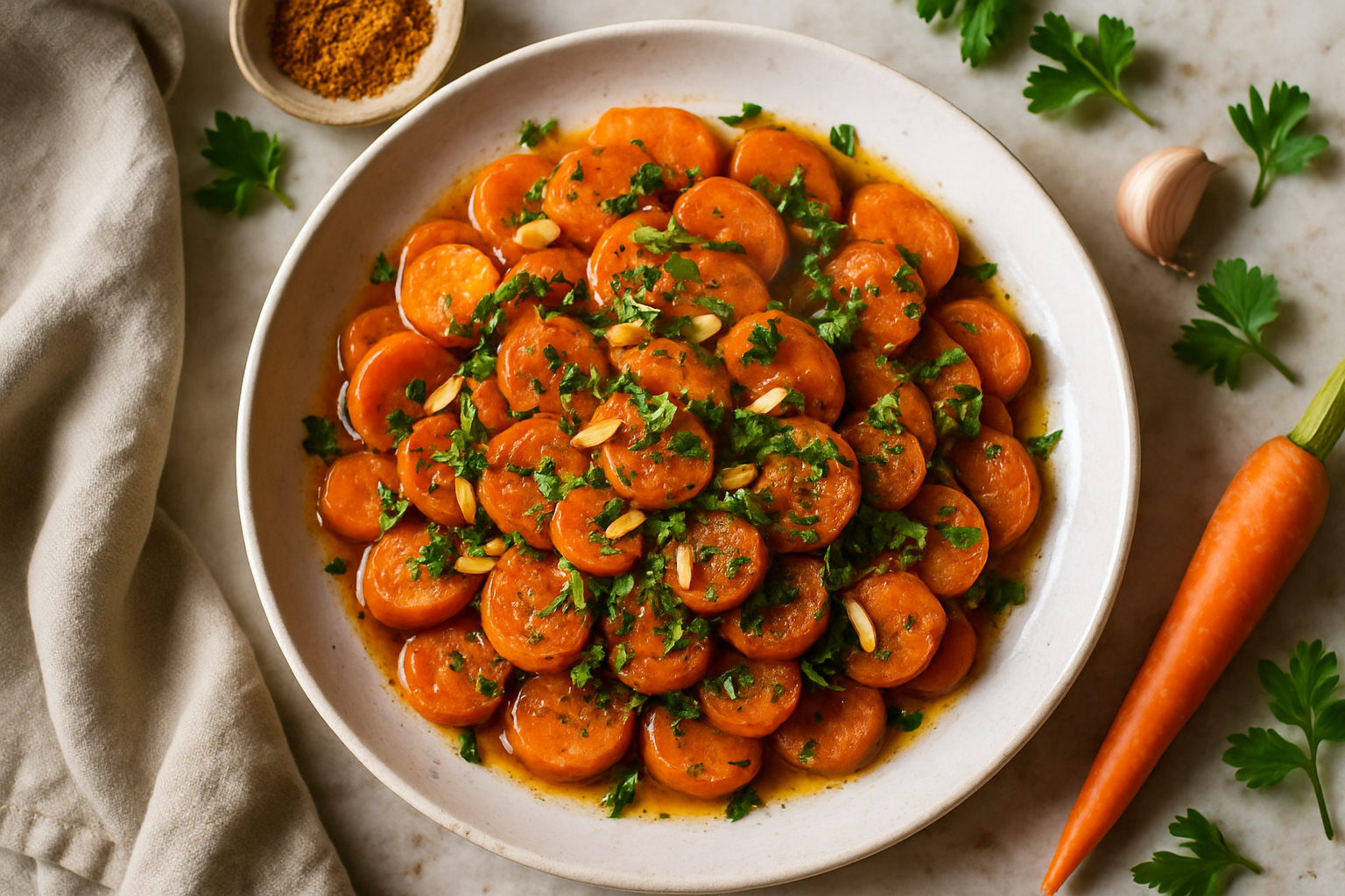 Moroccan Carrot Salad