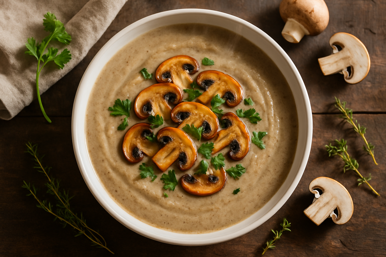 Mushroom Soup Recipe