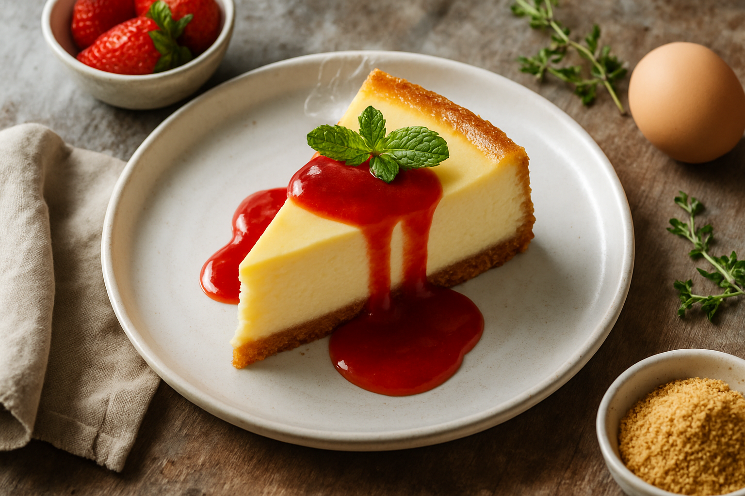 New York Style Cheesecake