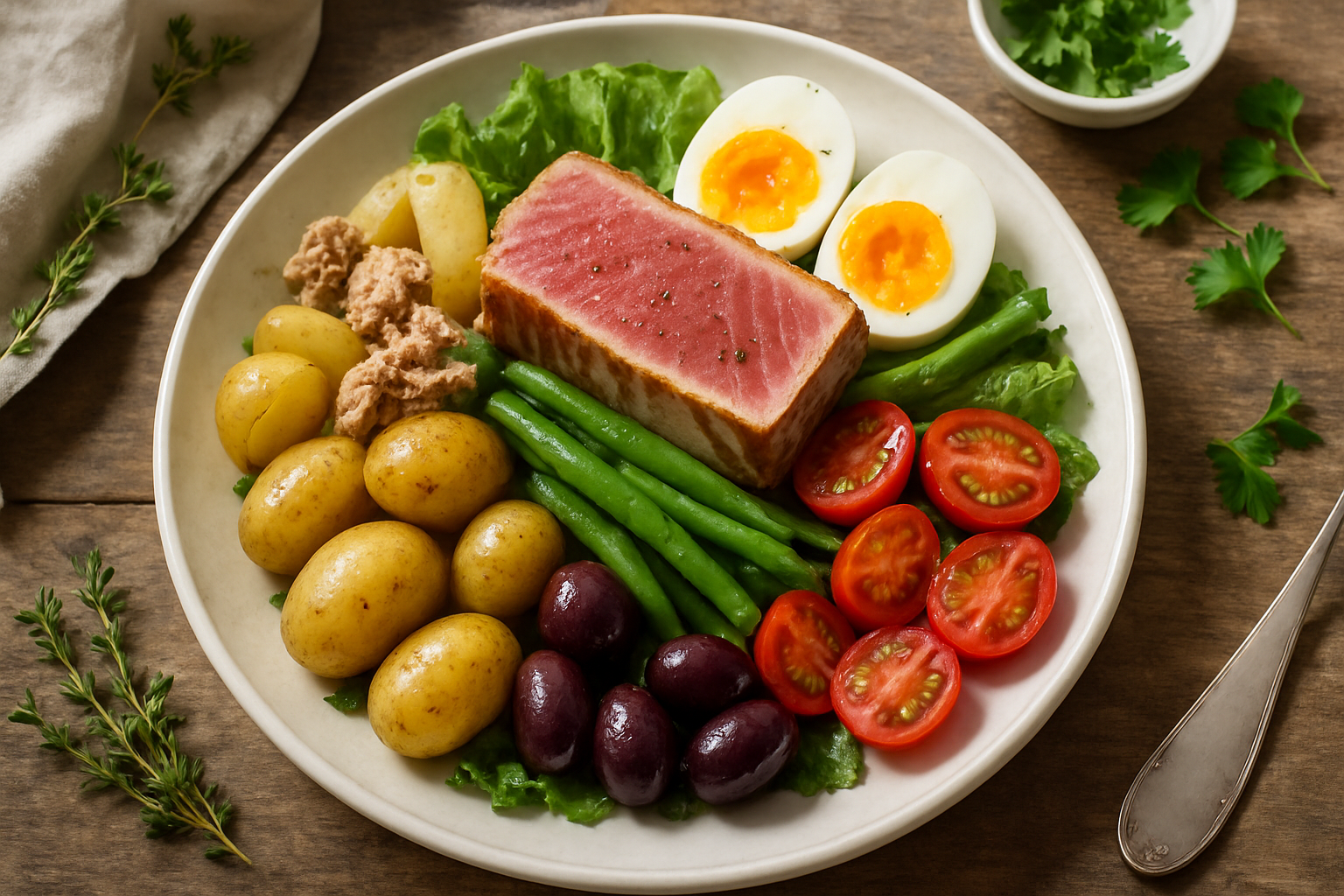 Nicoise Tuna Salad