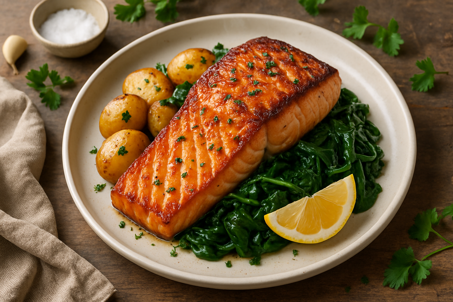 Pan Seared Salmon