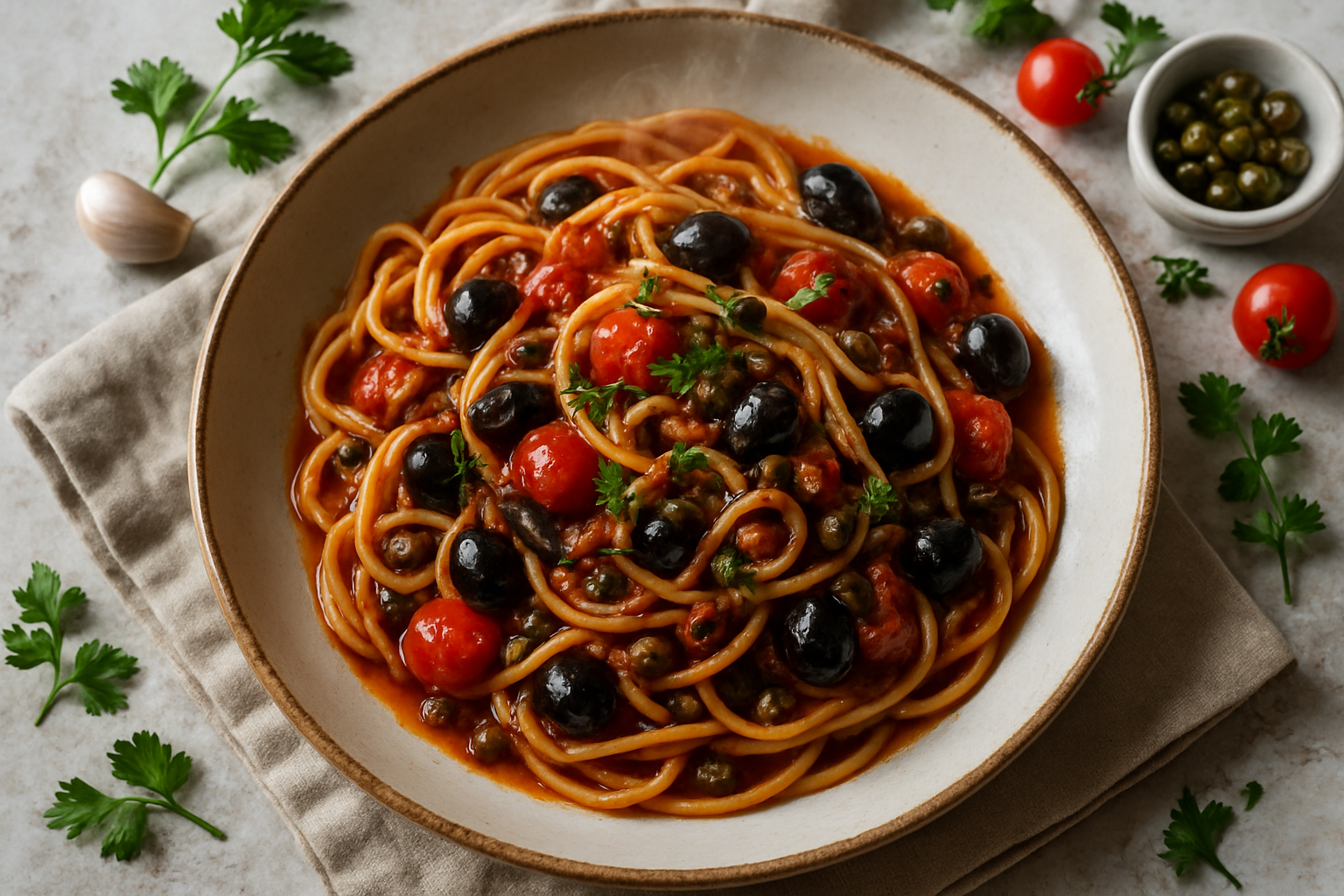 Pasta Puttanesca