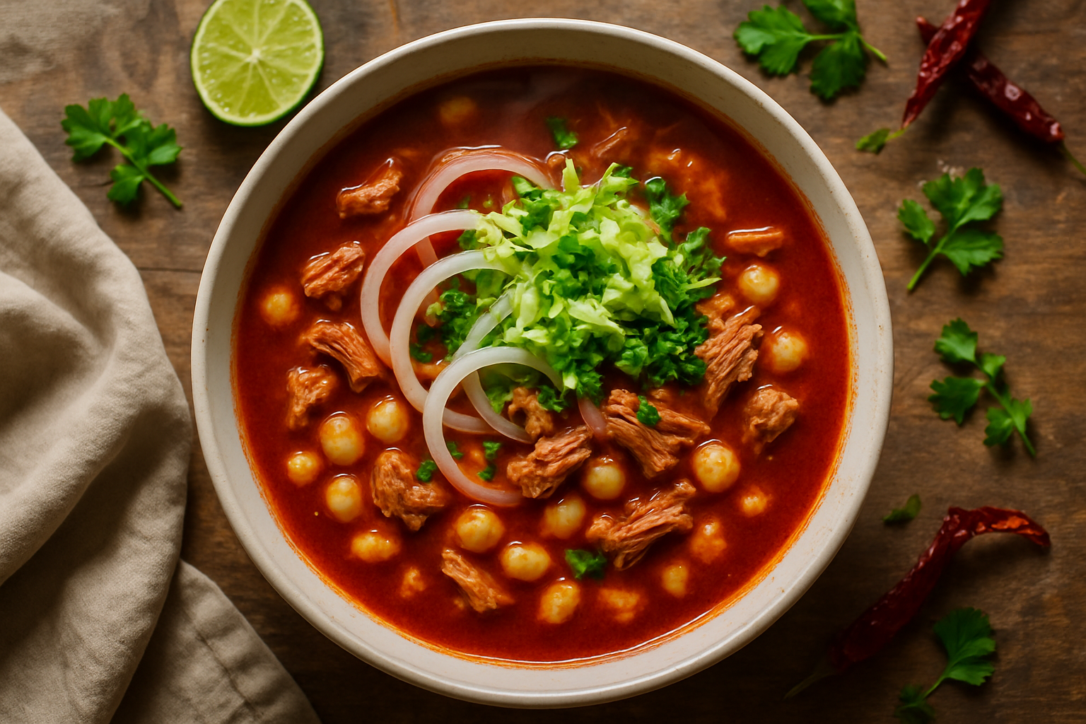 Pozole Rojo
