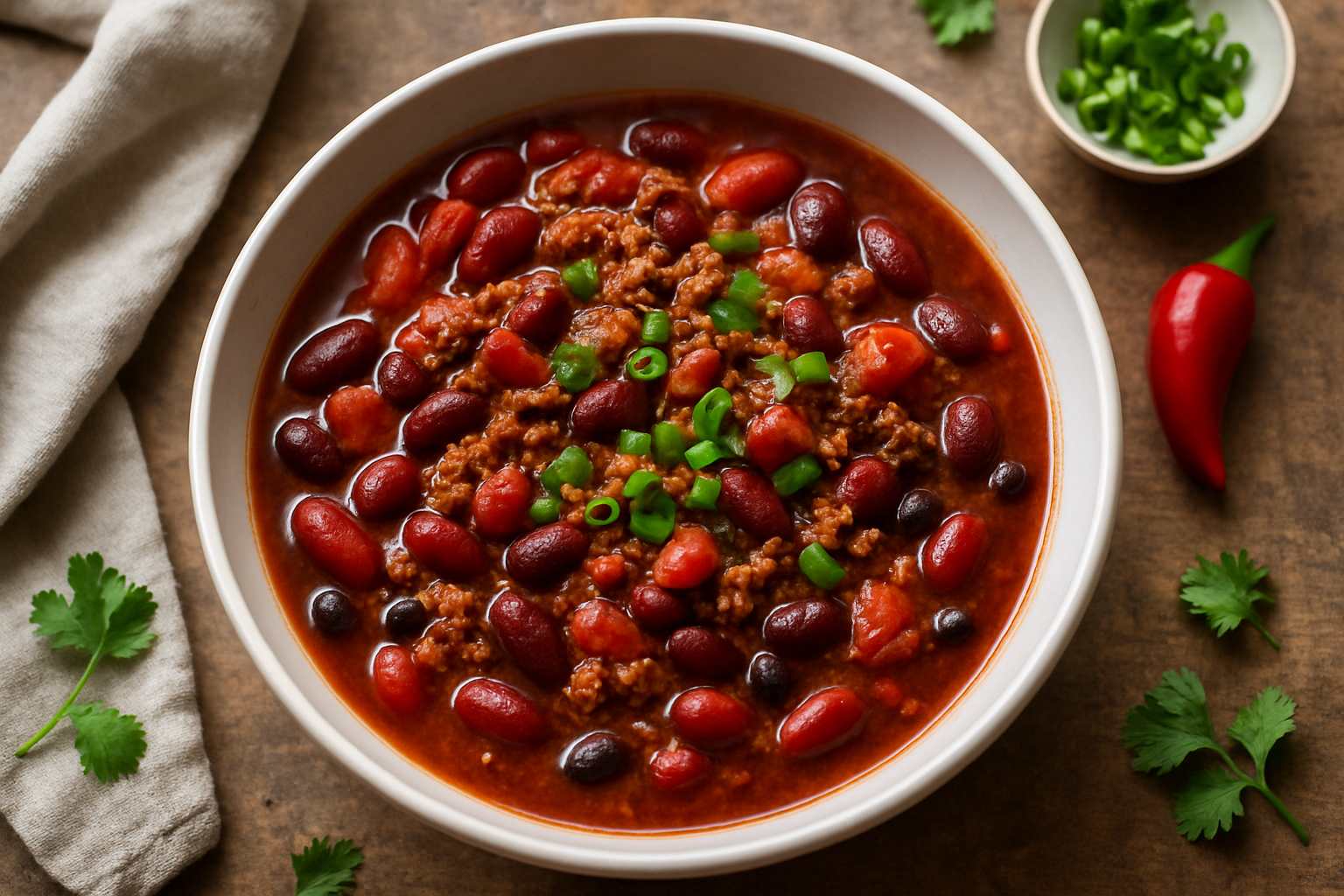 Quick Beef Chili
