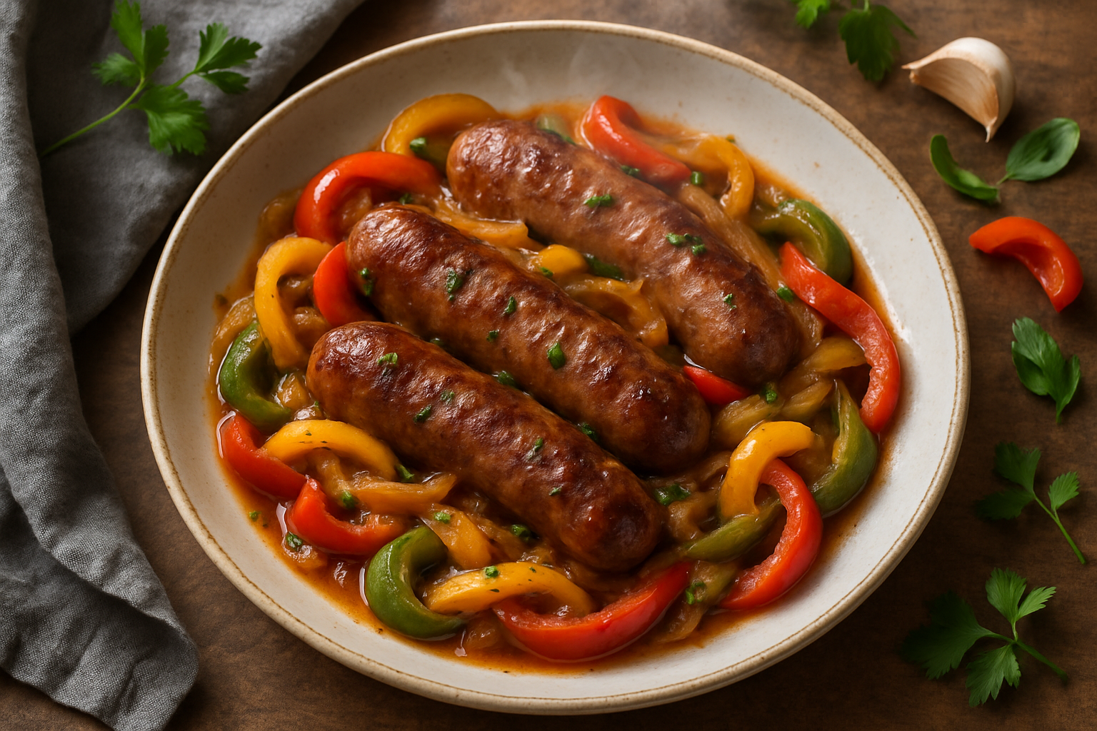 Sausage And Peppers