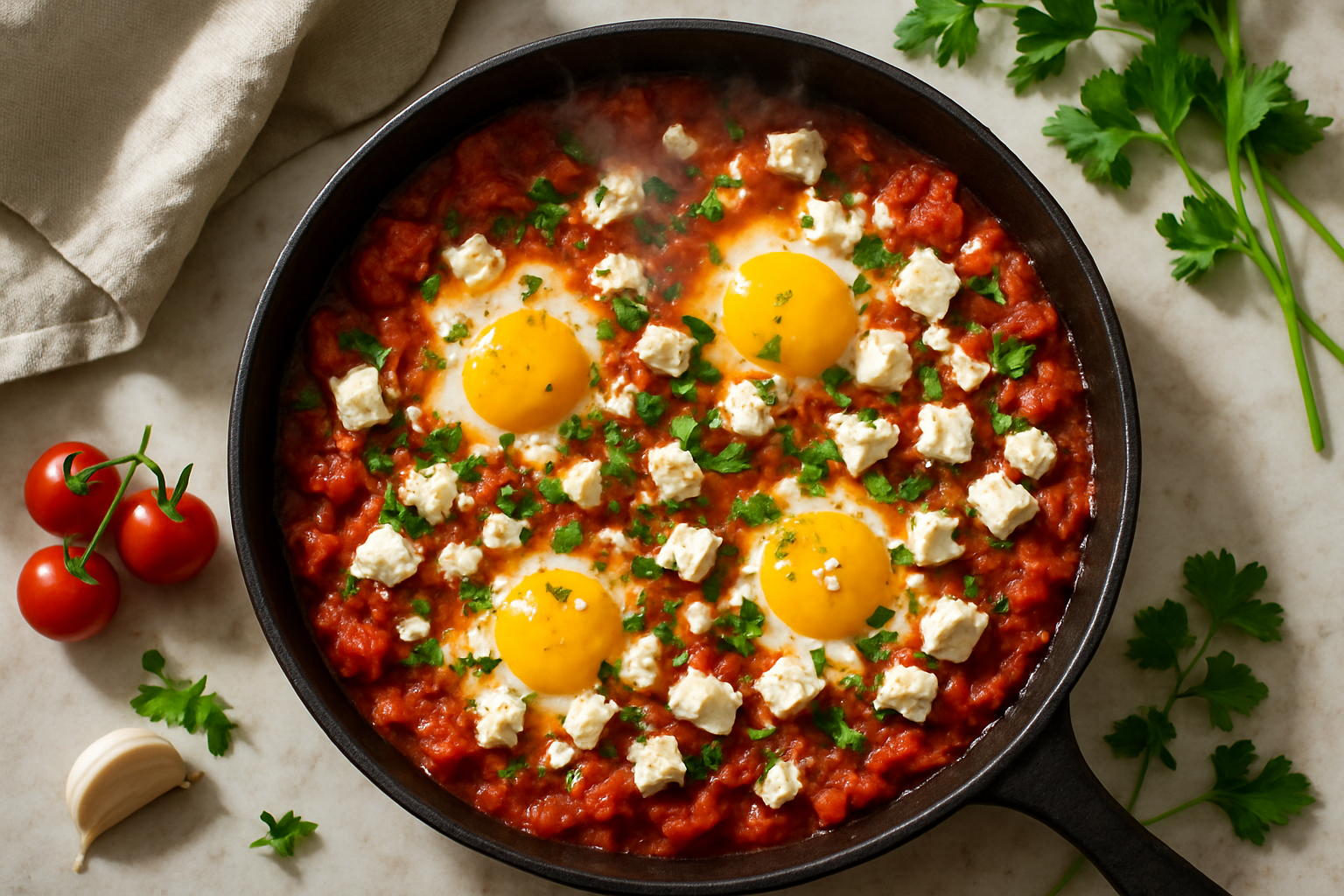Shakshuka With Feta