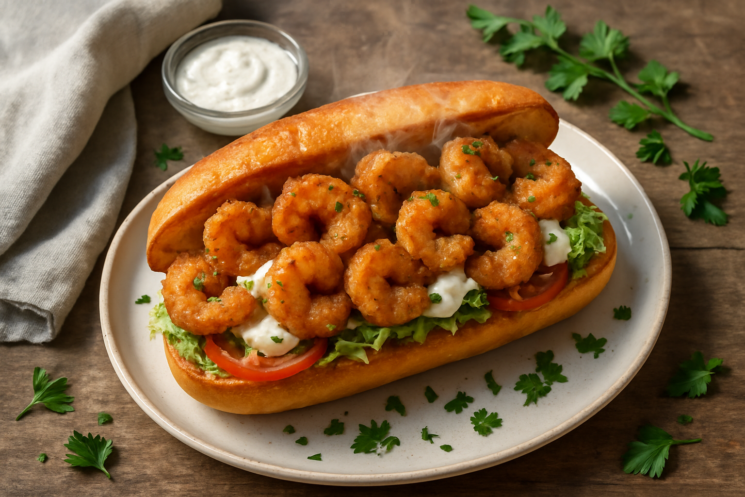 Shrimp Po Boy