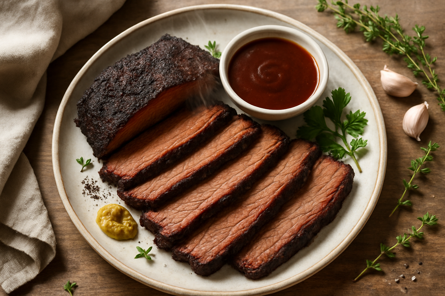 Smoked Texas Brisket