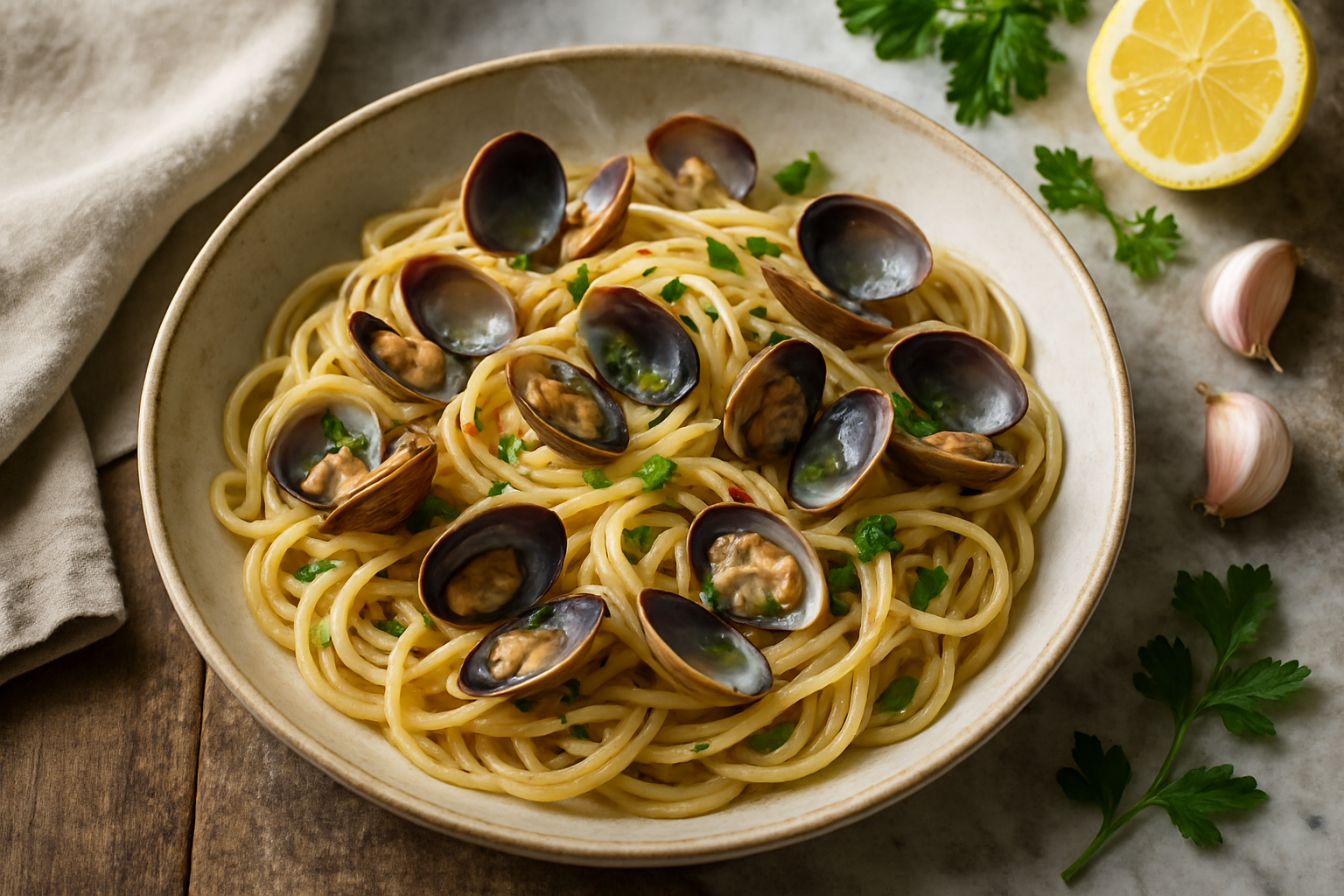 Spaghetti Alle Vongole
