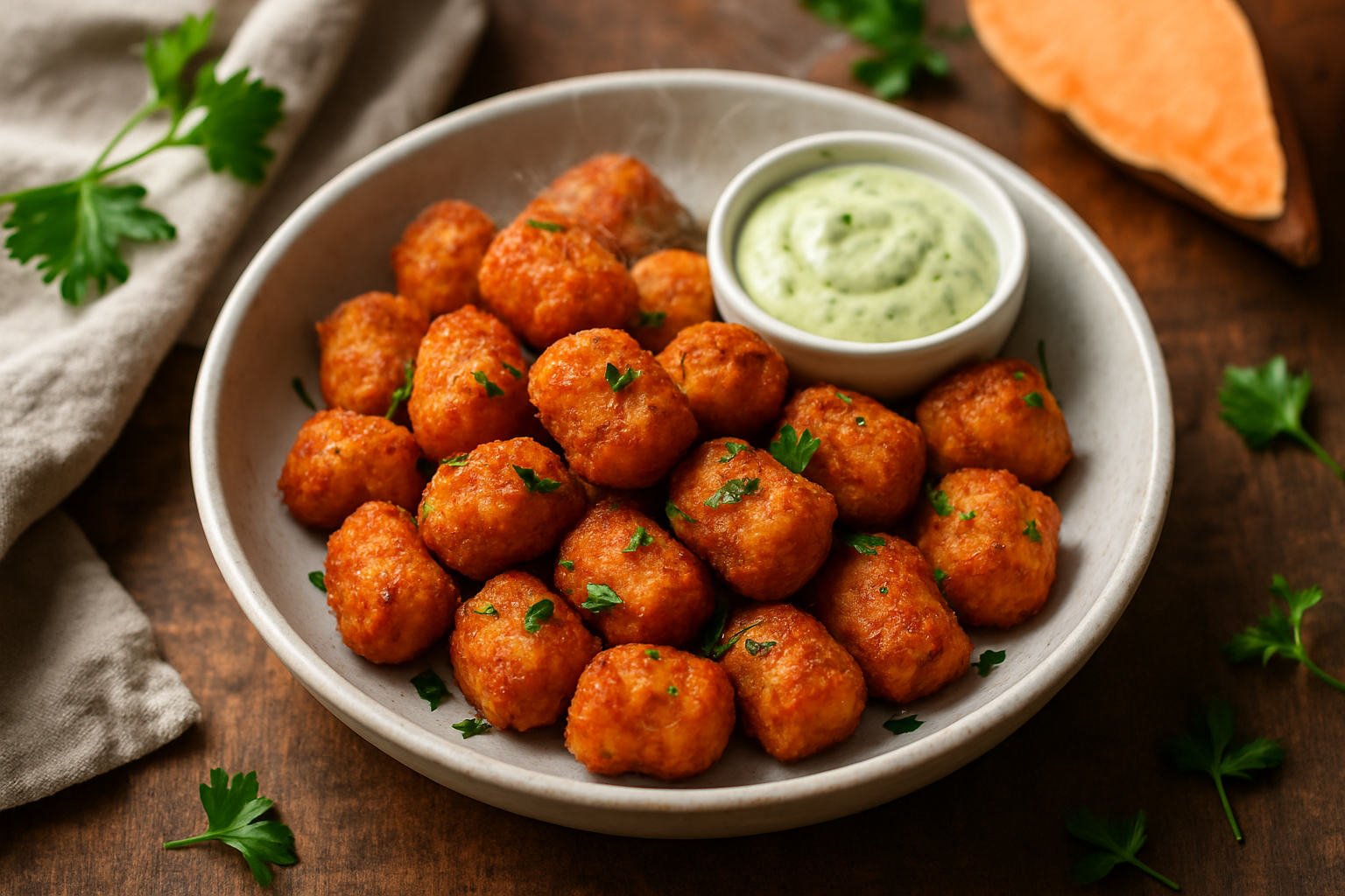 Sweet Potato Tater Tots