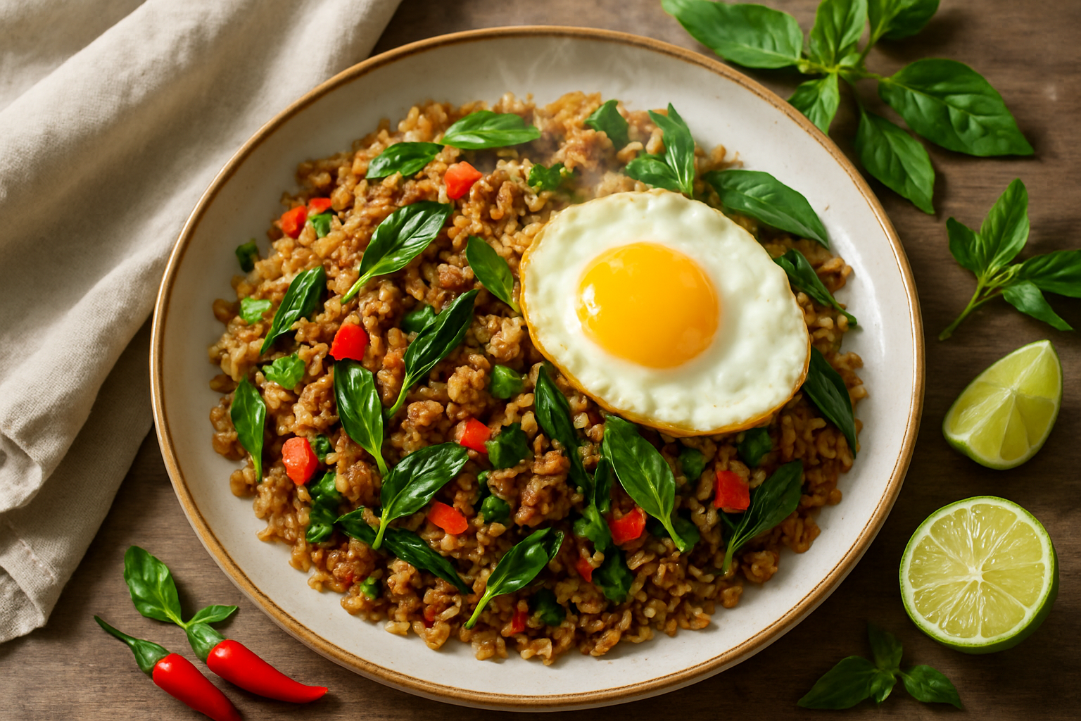 Thai Basil Fried Rice