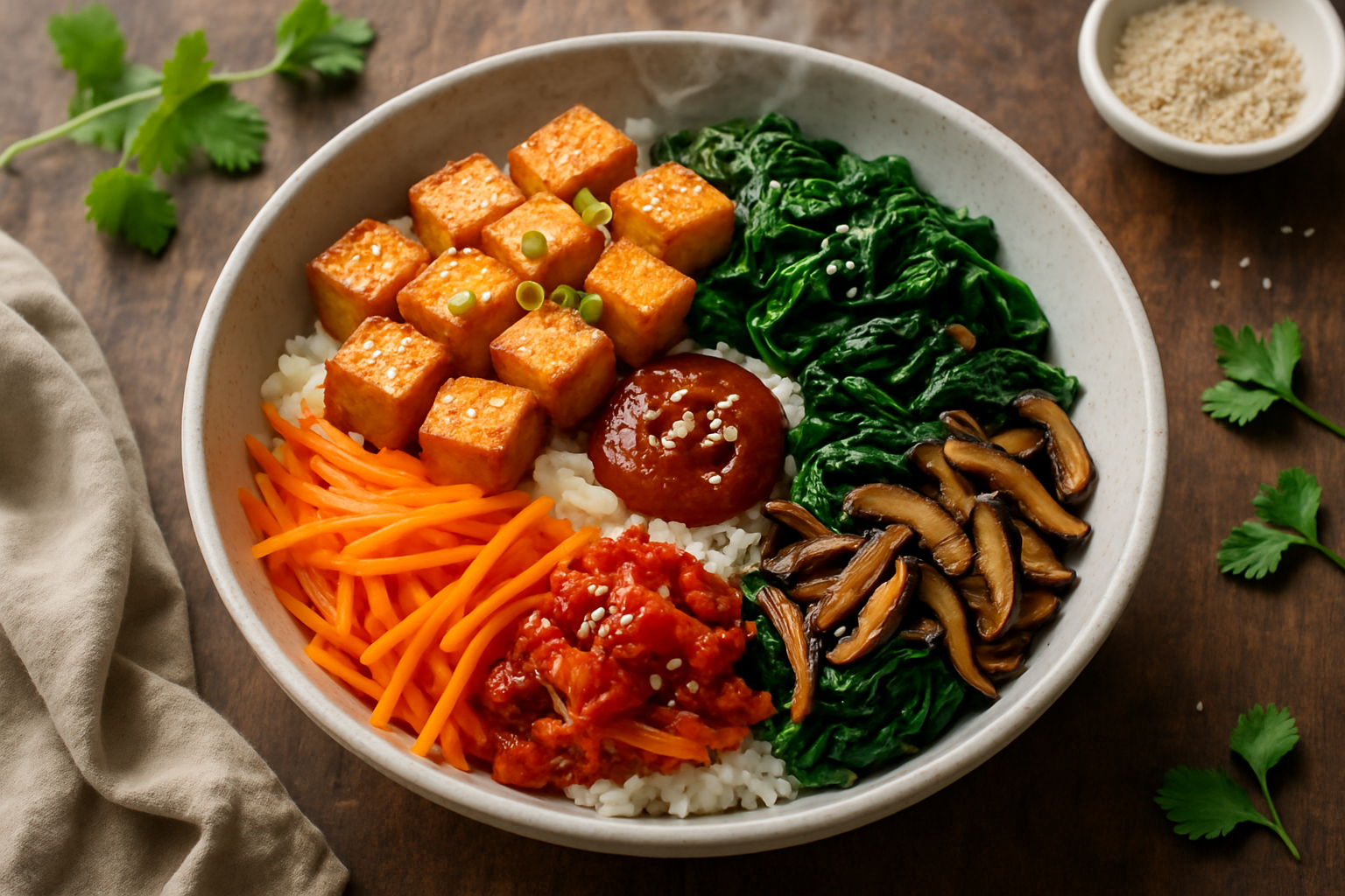 Tofu Bibimbap