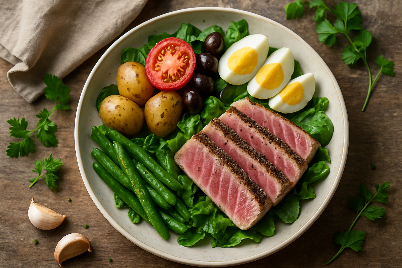 Tuna Nicoise Salad