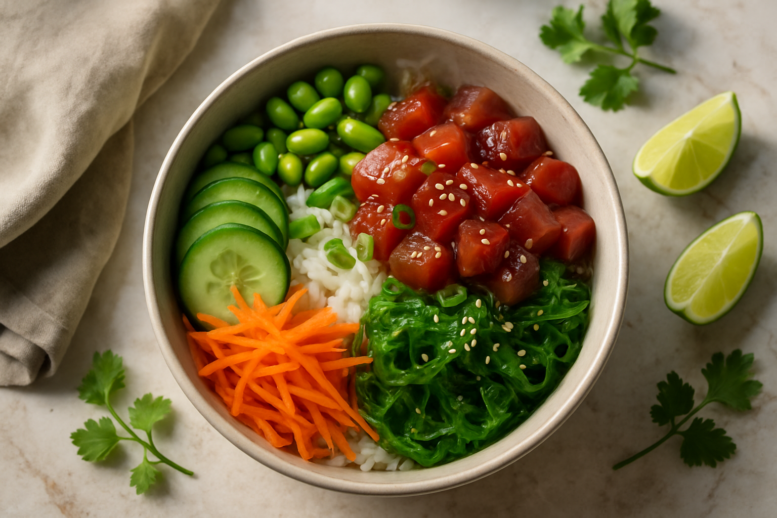 Tuna Poke Bowl