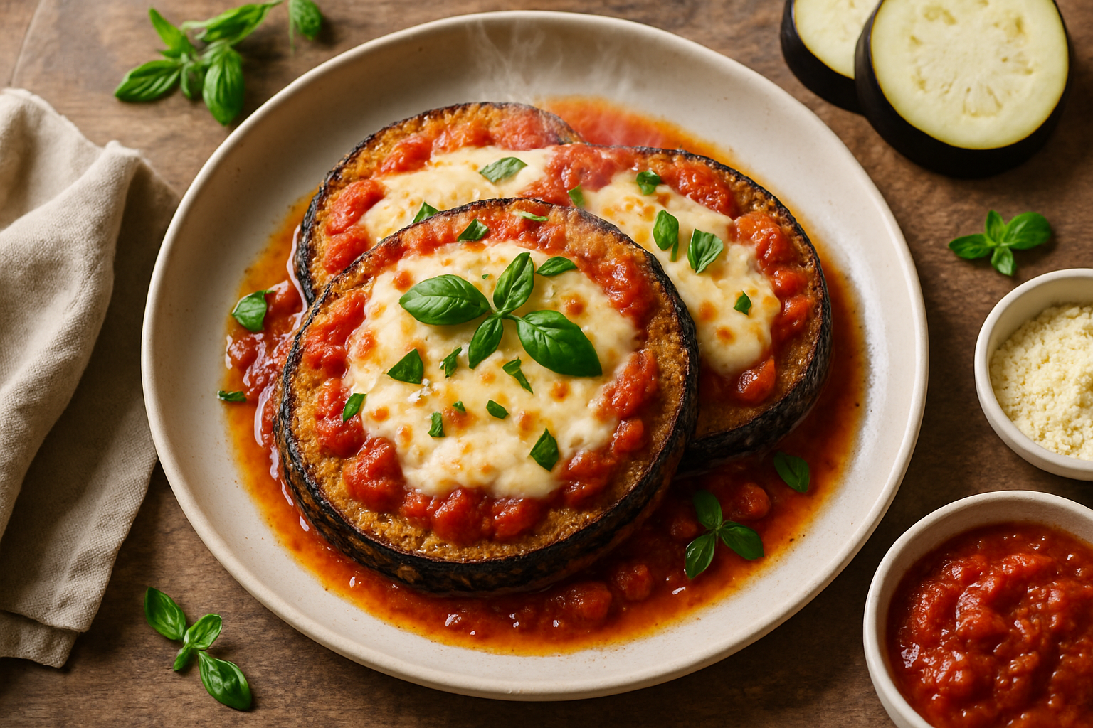 Vegan Eggplant Parmesan