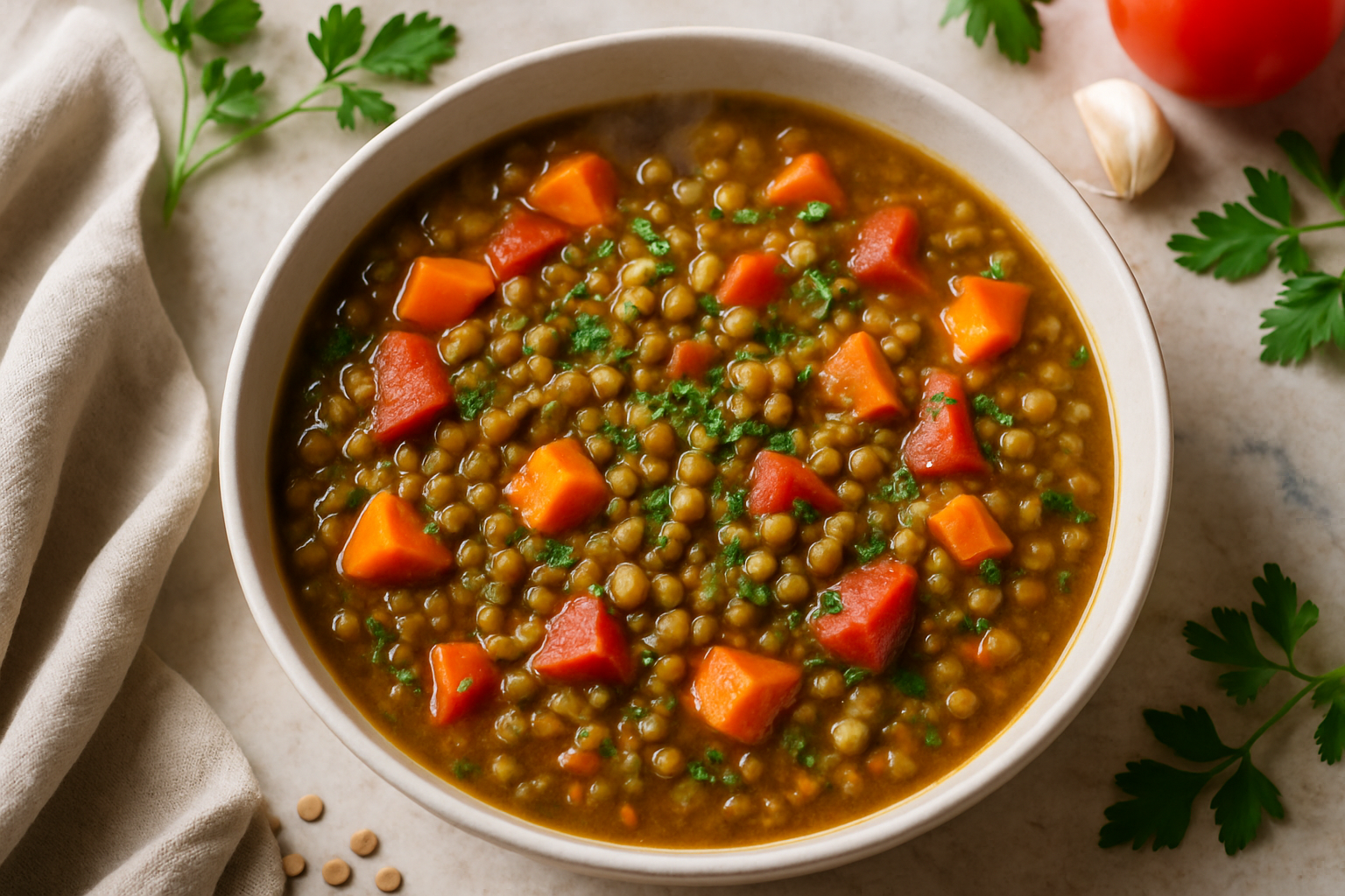 Vegetarian Lentil Stew