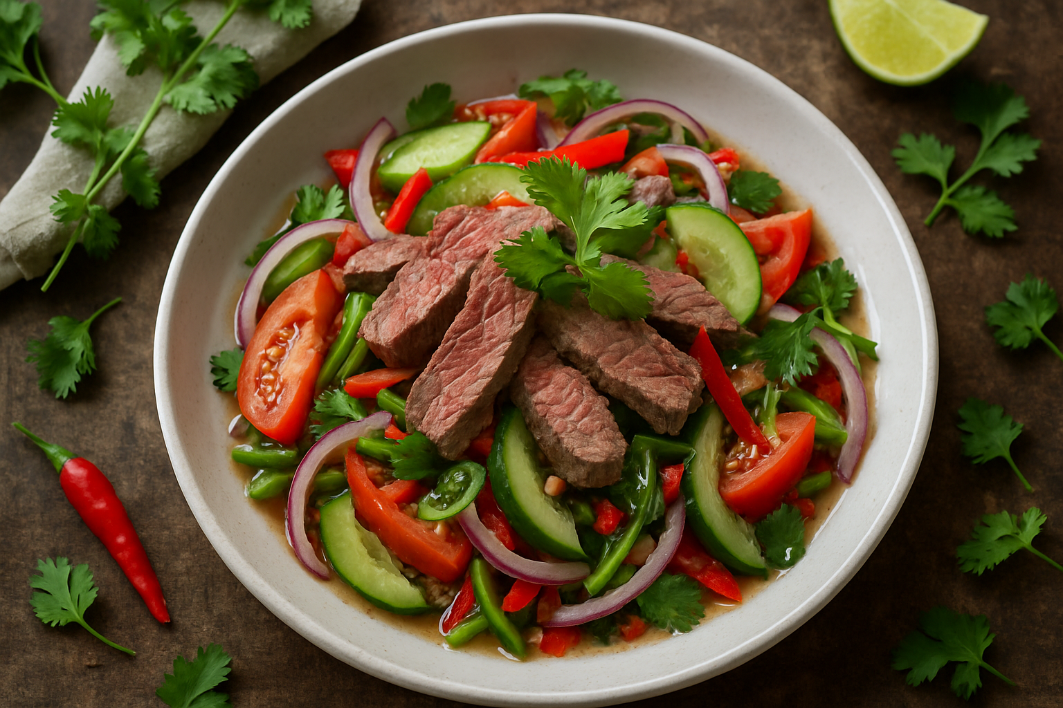 Yam Nua Thai Beef Salad